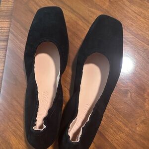 J. Crew Suede Ballet Flats